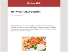 Tablet Screenshot of kulturtick.com